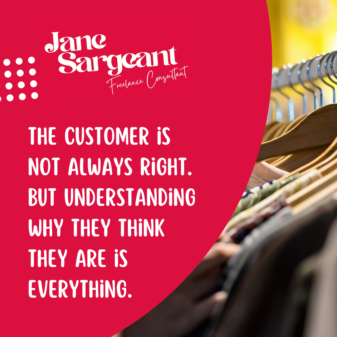 Article - The customer isn't always right.