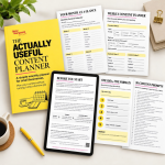 Why I made The Actually Useful Content Planner